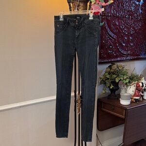 Hudson Jeans Dark Gray Skinny Jeans